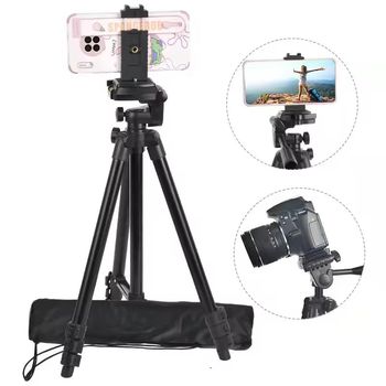 53-Inch Aluminum Alloy Phone Tripod - Image 1